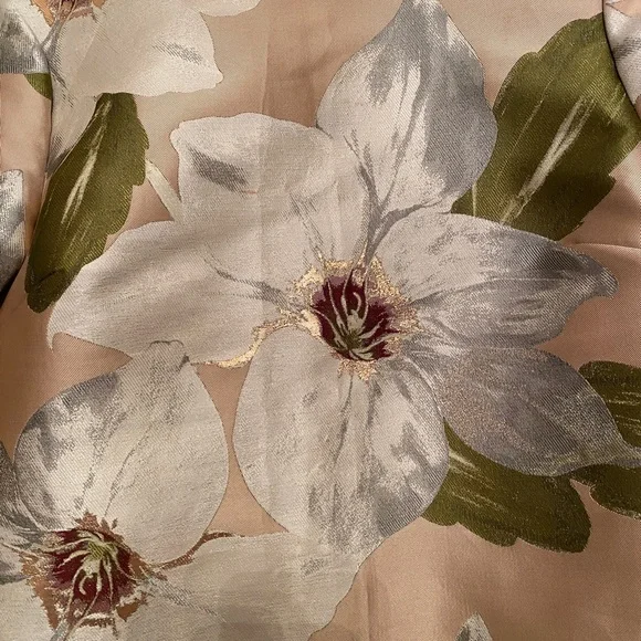 NWOT Ted Baker 'Caytey' Chatsworth Bloom Dusty Pink Bow Sleeve Top - Picture 8 of 15